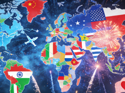 Kit d'exportation de feux d'artifice personnalisés transfrontaliers