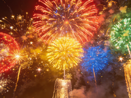 Night Combination Fireworks Display Gallery