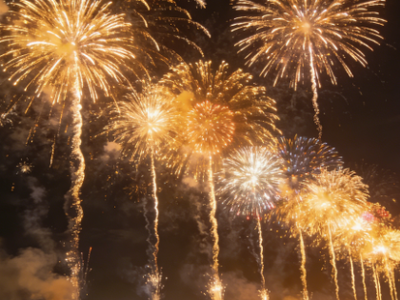 Forfait de feux d'artifice longue durée pour sites touristiques