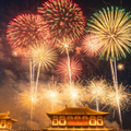 Feux d'artifice pour sites touristiques