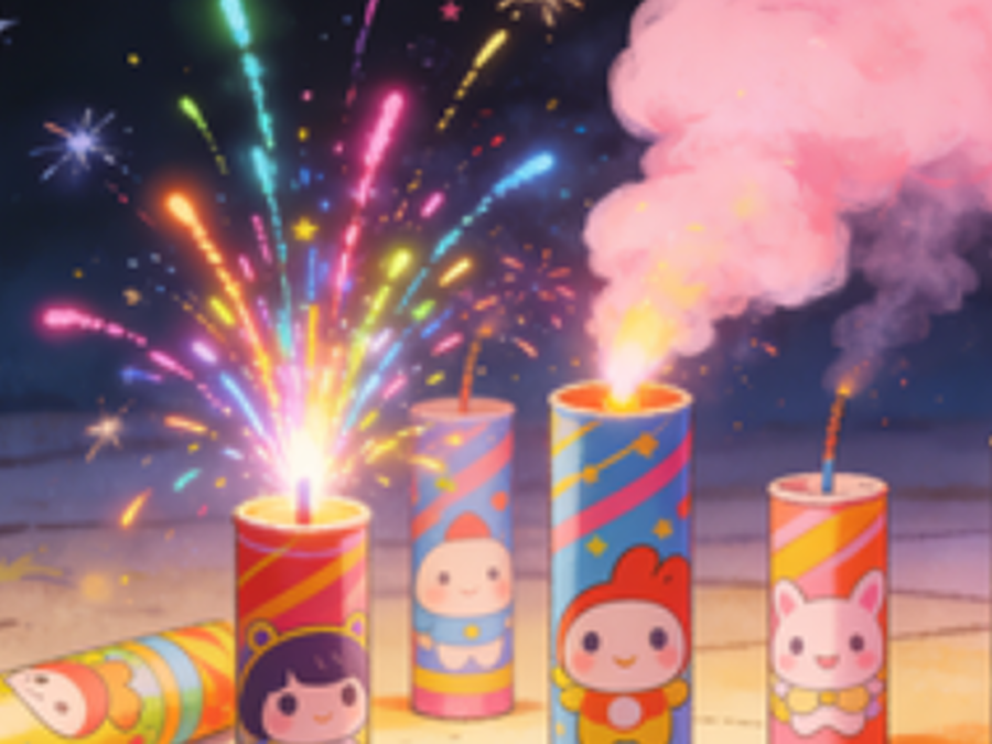 Family Toy Fireworks Assortment Pack