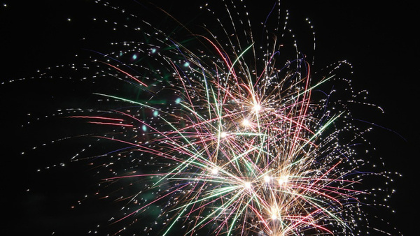 Spectacle son et lumière et feu d'artifice le 14 juillet