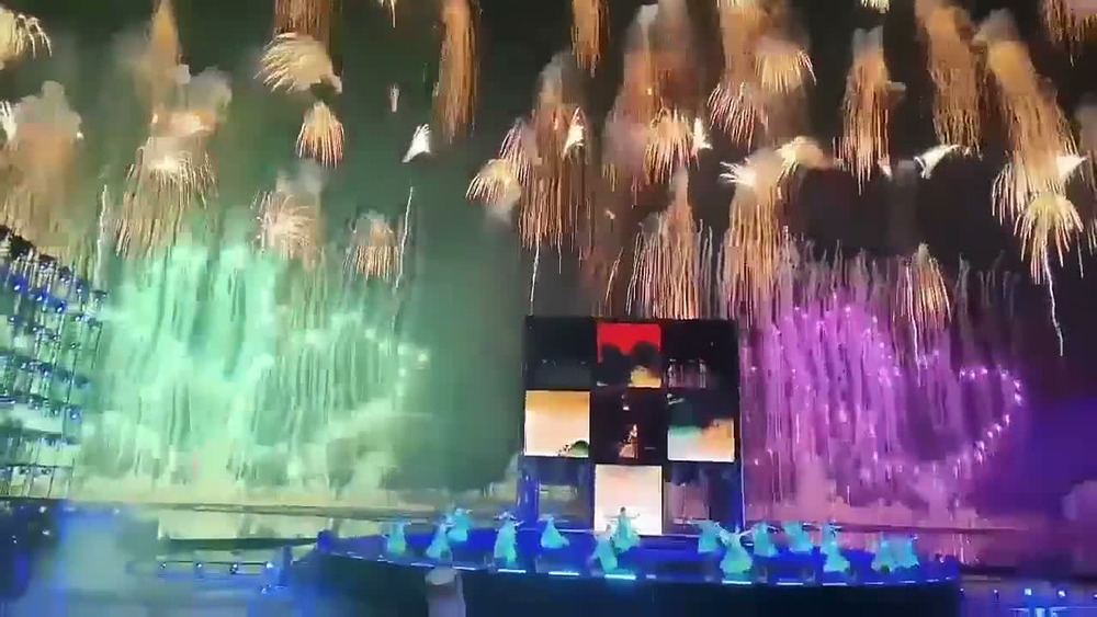 Vidéo de démonstration des effets des produits de feux d'artifice