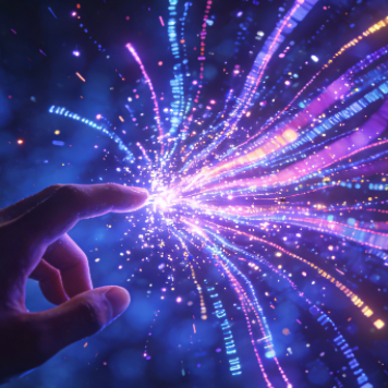 Interactive Digital Fireworks