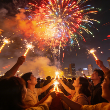 Interactive Experience Fireworks